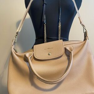 Chic Beige Shoulder Bag